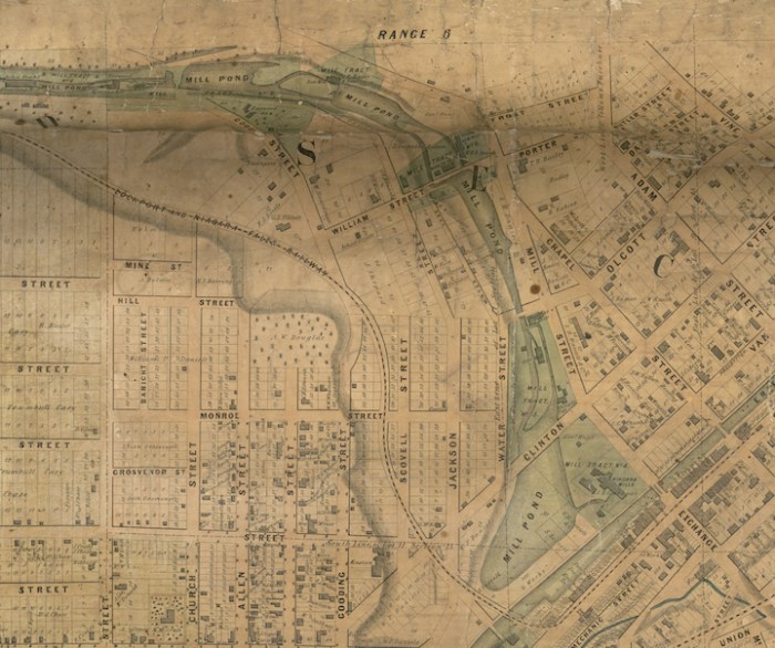 Lockport 1851 detail