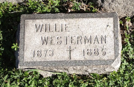 Willie Westerman gravemarker